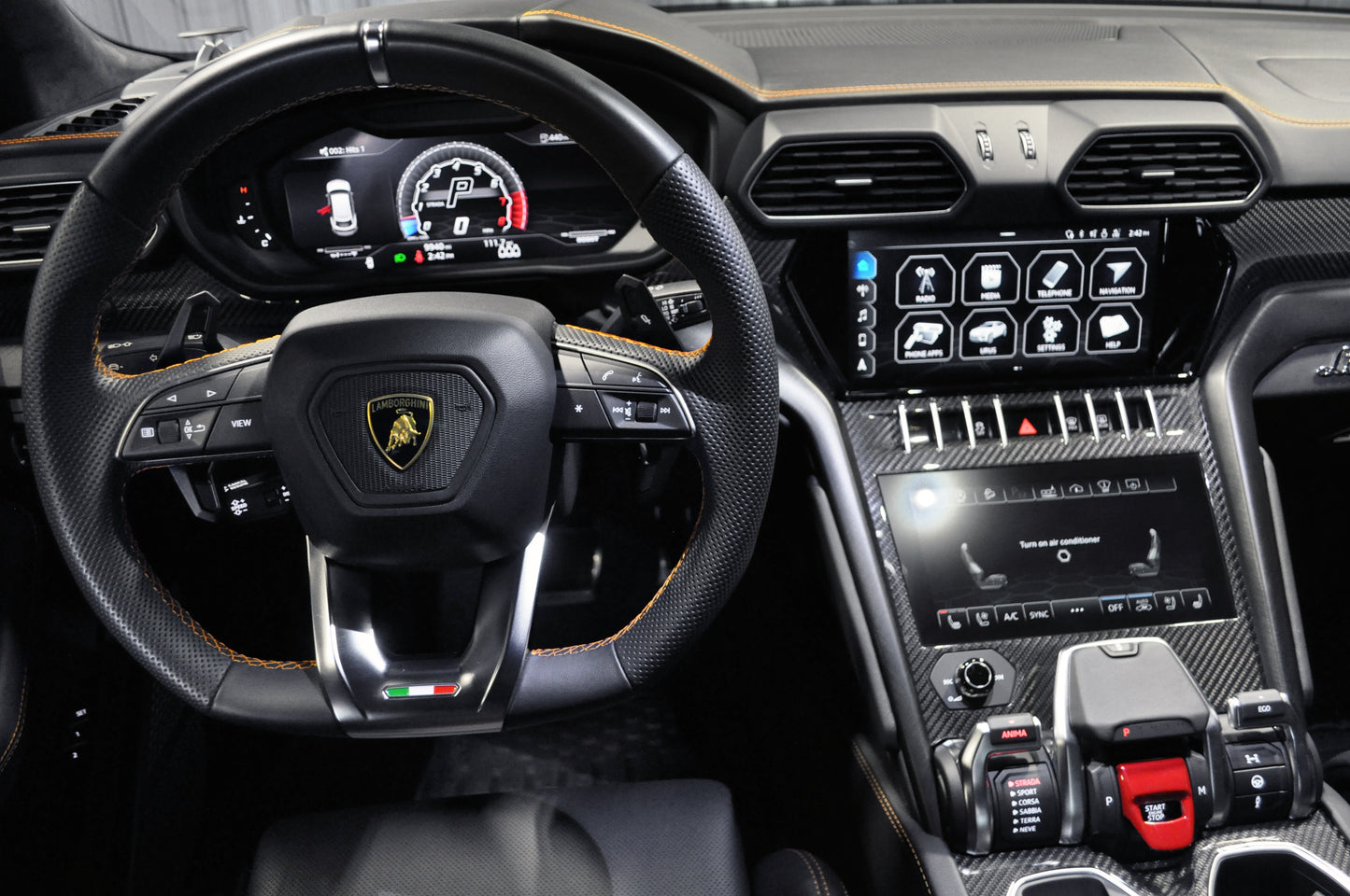 2021 Lamborghini Urus Blu Eleos Metallic For Sale
