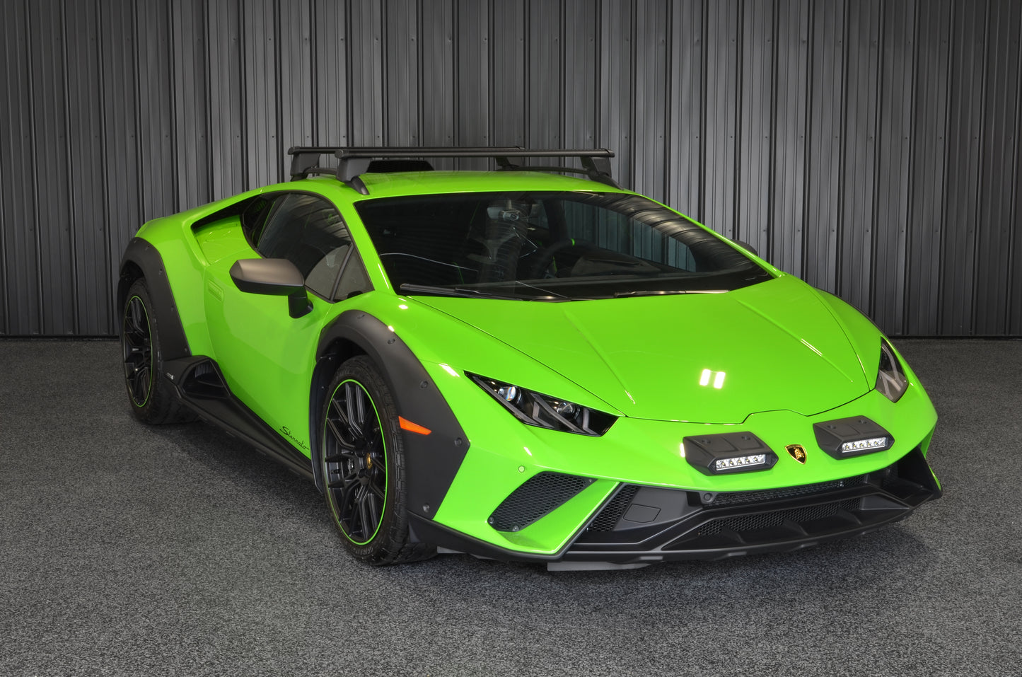 2023 Lamborghini Huracan Sterrato Verde Mantis Green