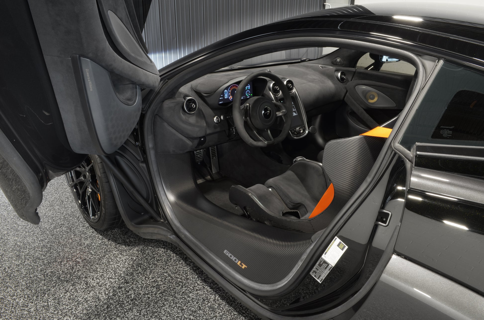 2019 McLaren 600LT Cosmos Black