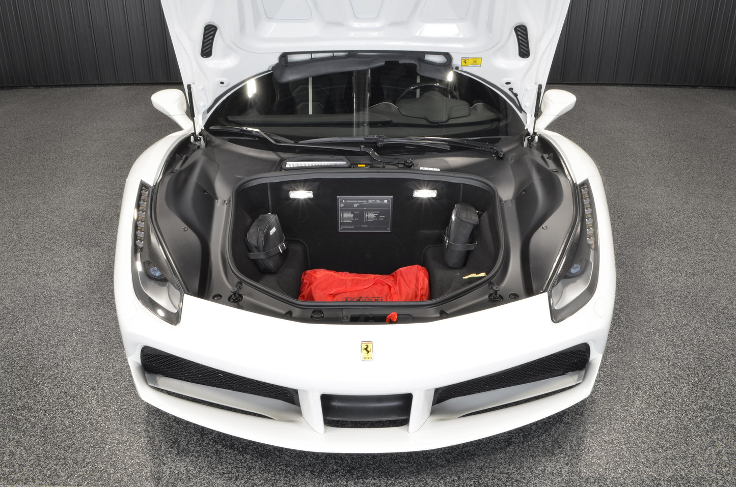 2016 Ferrari 488 GTB White frunk