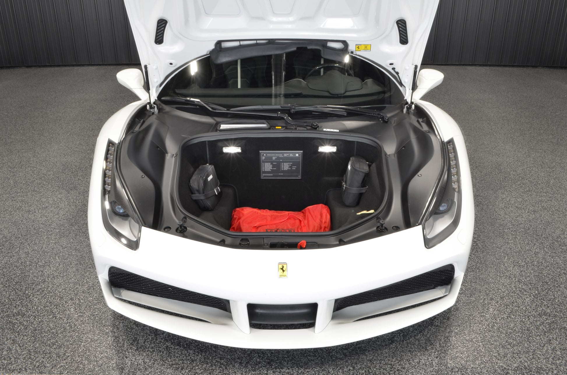 2016 Ferrari 488 GTB White frunk