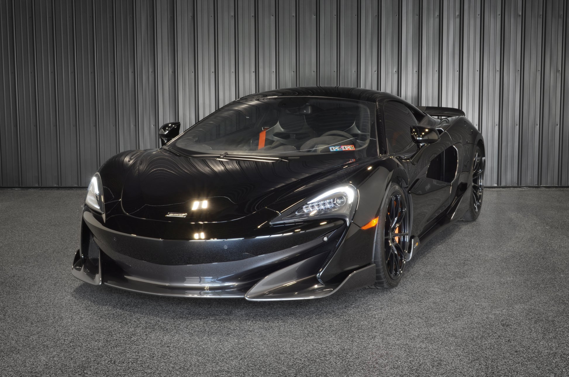 2019 McLaren 600LT Cosmos Black