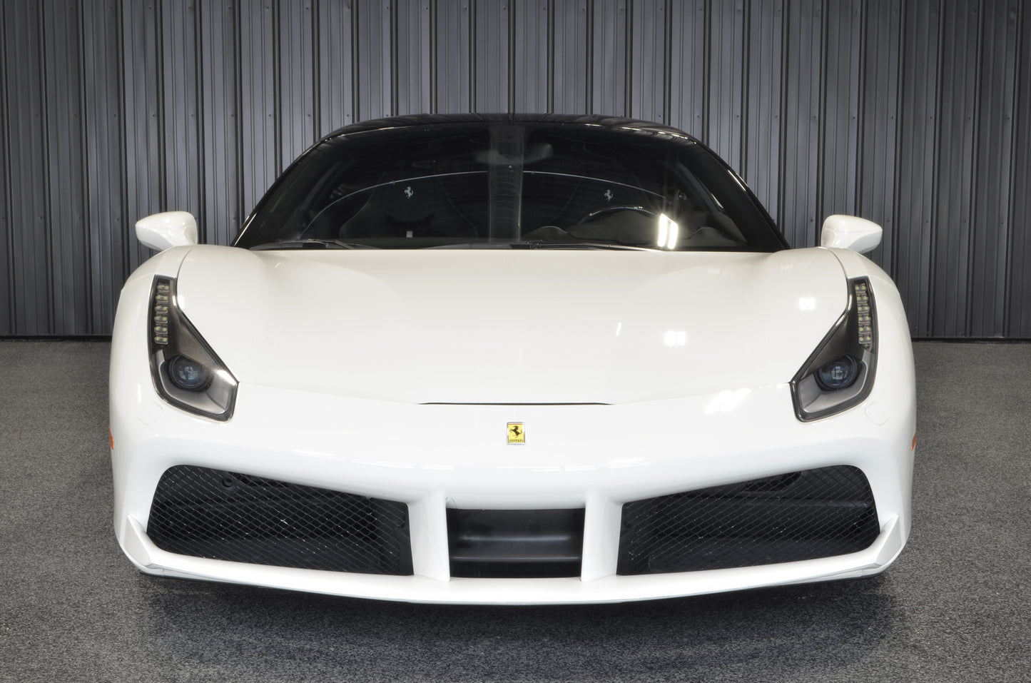 2016 Ferrari 488 GTB White front