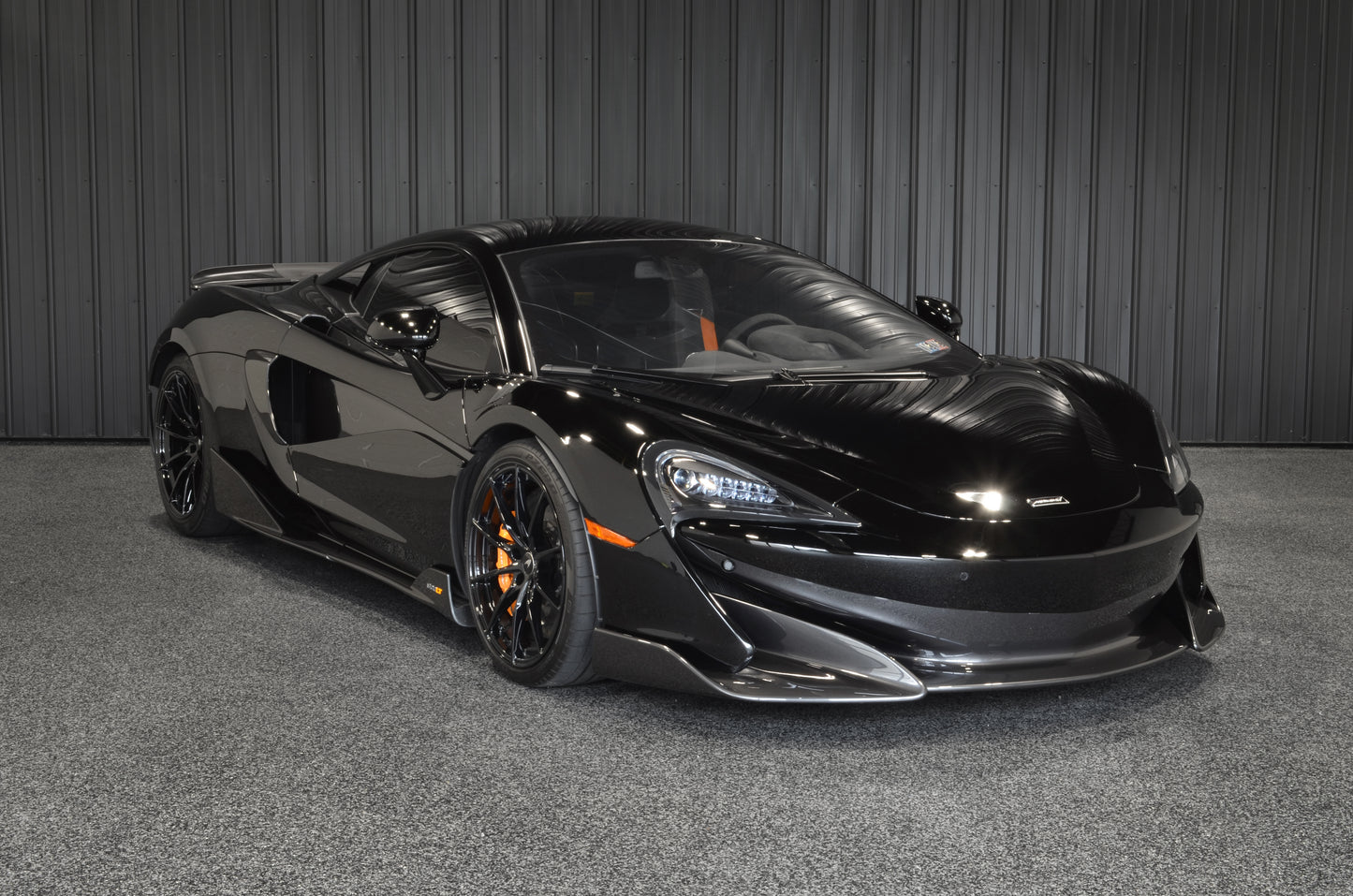 2019 McLaren 600LT Cosmos Black