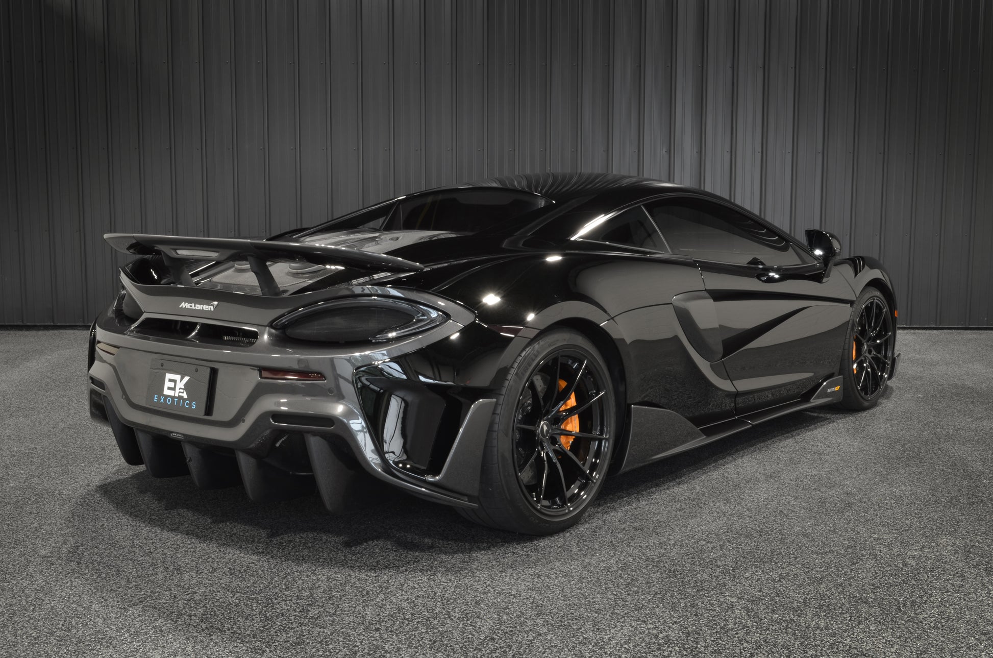 2019 McLaren 600LT Cosmos Black